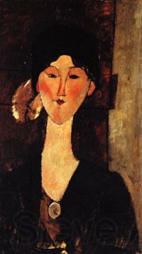 Amedeo Modigliani Beatrice Hastings in Front of a Door
